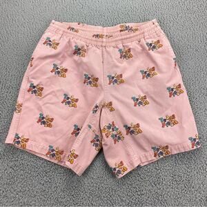 Teddy Fresh Men’s Elastic Waistband Pull-On Retro 90s Hip Hop Shorts  -  Size: M